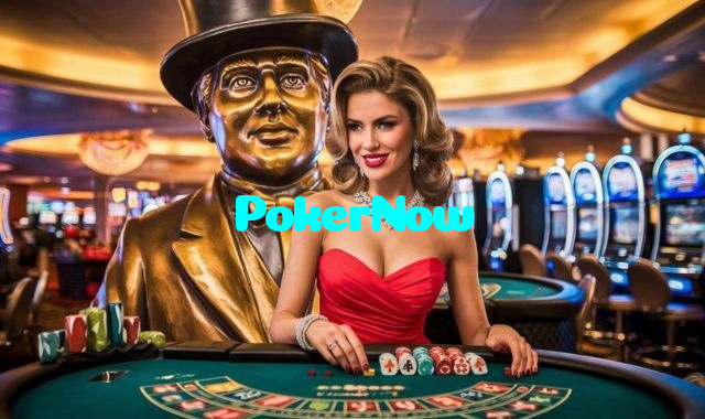PokerNow casino presented on mobile device in Pakistan with slots and live games